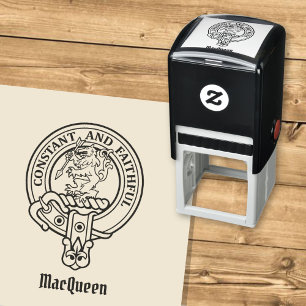 Clan MacQueen Crest Self-inking Stamp