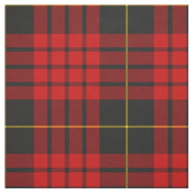 Clan MacQueen Tartan Fabric (Swatch)