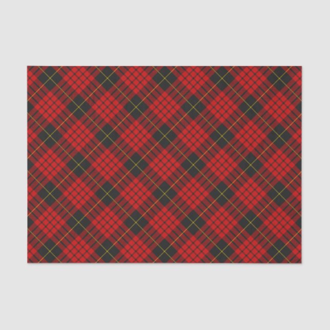 Clan MacQueen Tartan Tissue Paper (Front)