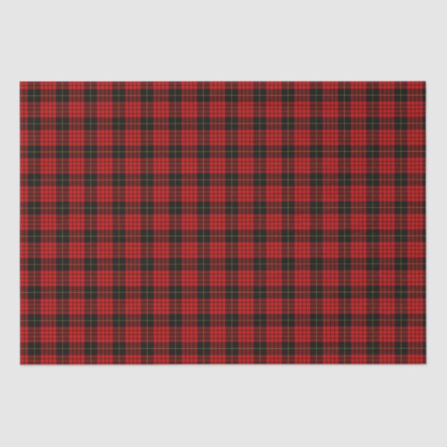 Clan MacQueen Tartan Tissue Paper (Front)