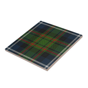 Clan MacRae Scottish Expressions Tartan Ceramic Tile