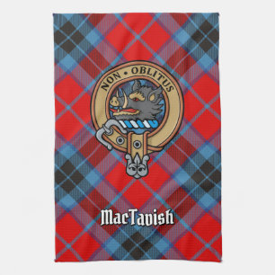Clan MacTavish Crest Tea Towel