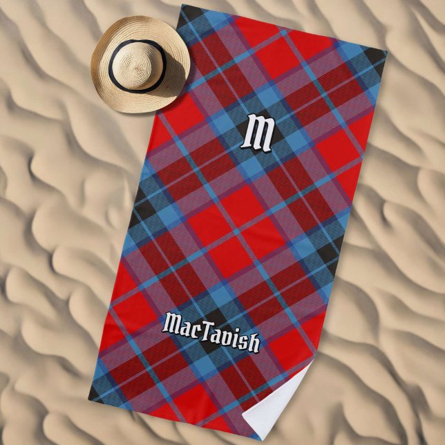 Clan MacTavish Tartan Beach Towel (Creator Uploaded)