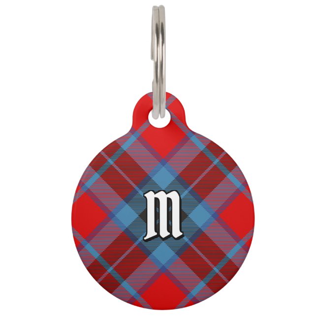 Clan MacTavish Tartan Pet Tag (Front)
