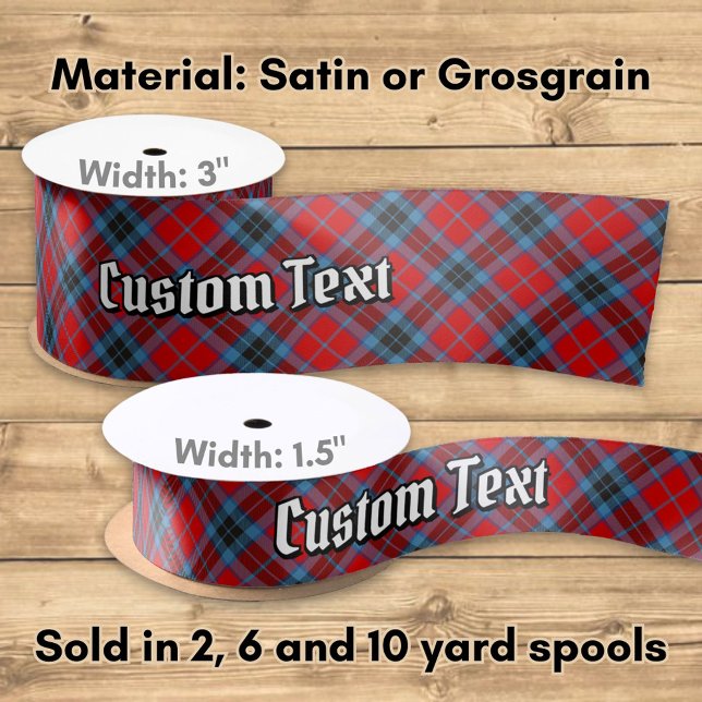Clan MacTavish Tartan Satin Ribbon (Creator Uploaded)