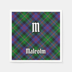 Clan Malcolm Tartan Napkin