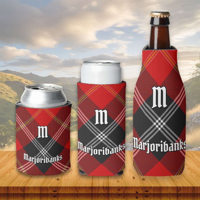 Clan Marjoribanks Tartan Can Cooler (Creator Uploaded)