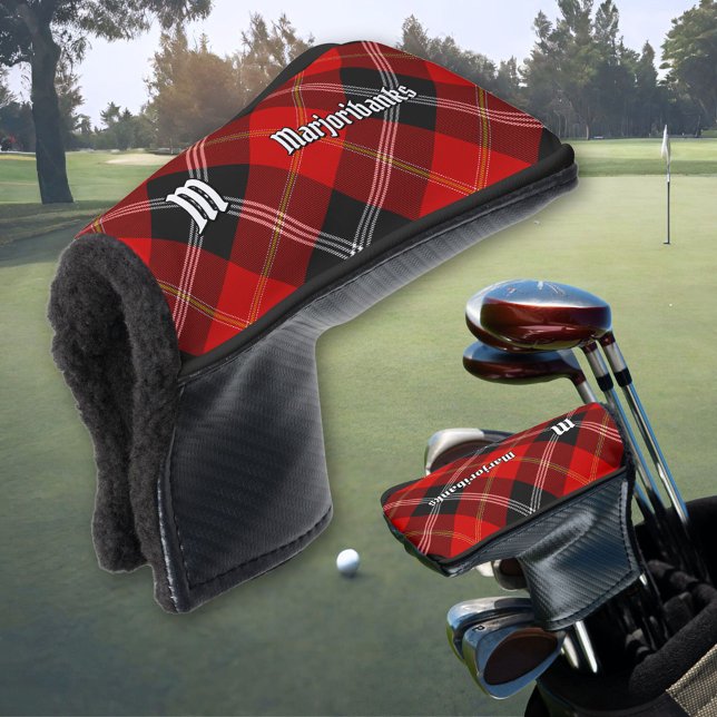 Clan Marjoribanks Tartan Golf Head Cover (Creator Uploaded)