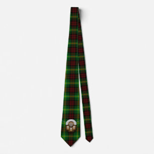 Clan Martin Tartan And Sporran Tie