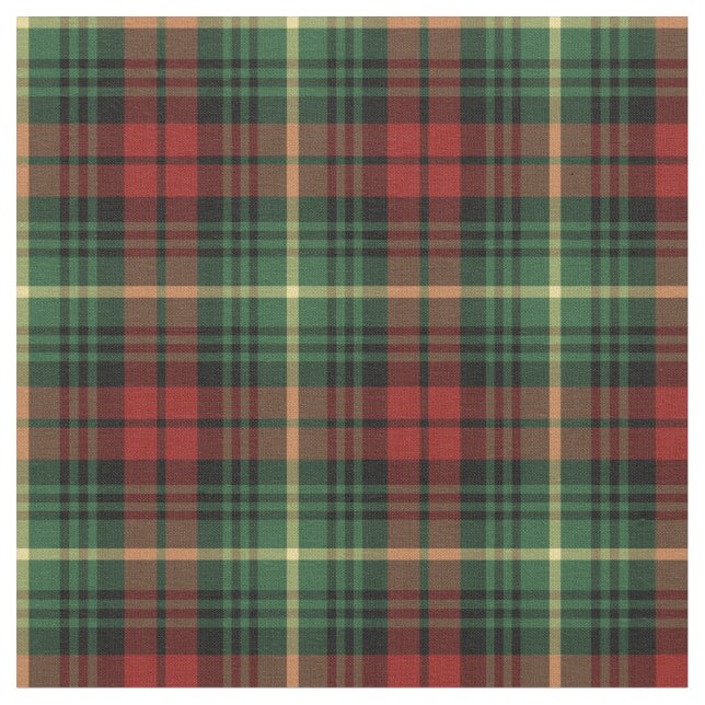 Clan Martin Tartan Fabric (Close Up)