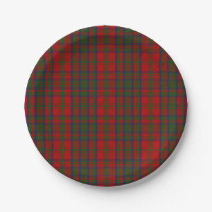 Clan Matheson Tartan Paper Plate