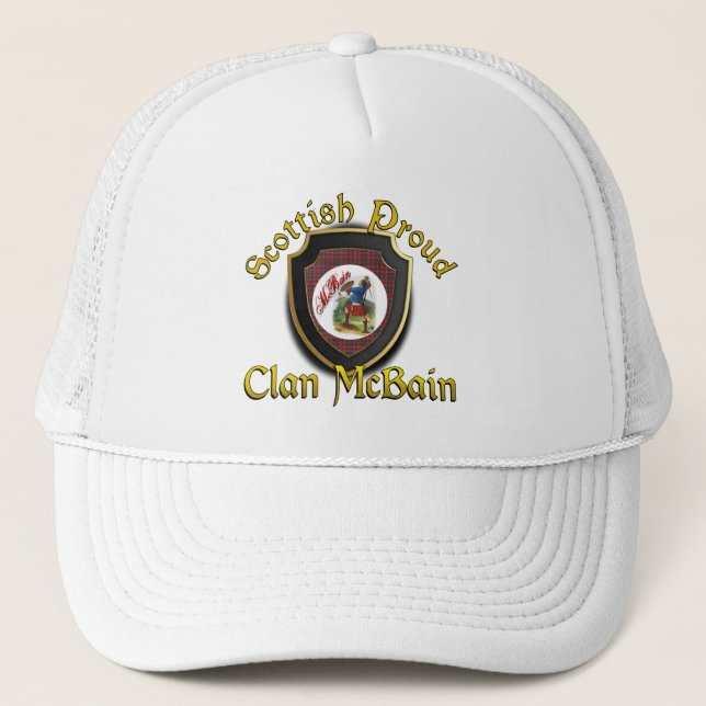Clan McBain Scottish Dynasty Cap (Front)