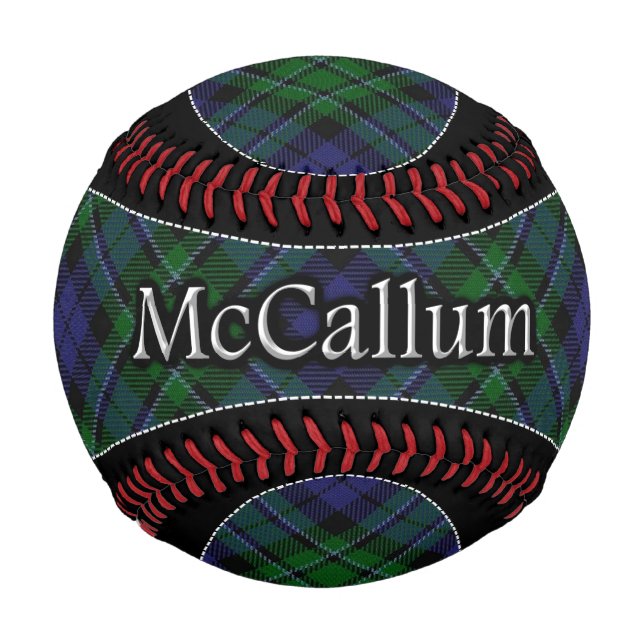 Clan McCallum MacCallum Scottish Dream Tartan Baseball (Front)