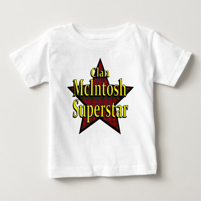 Clan McIntosh Superstar Infant T-Shirt (Front)