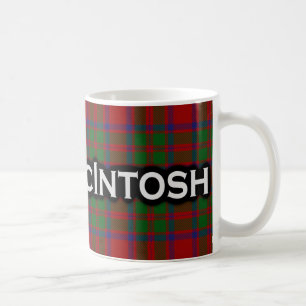 Clan McIntosh Tartan Scottish Coffee Mug