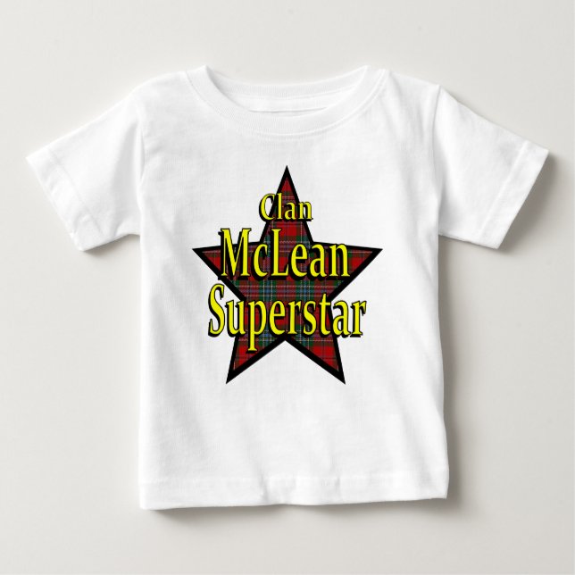 Clan McLean Superstar Infant T-Shirt (Front)