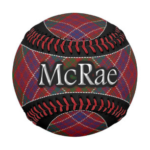 Clan McRae MacRae Scottish Dream Tartan Baseball