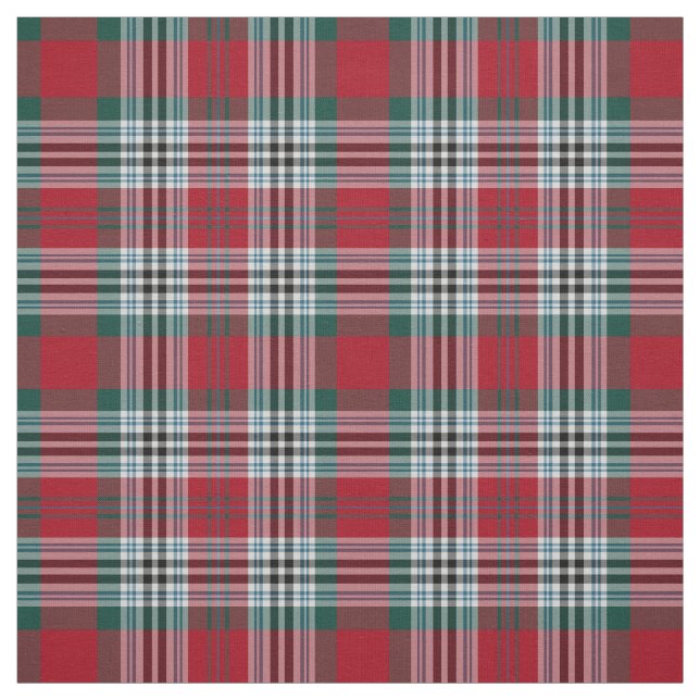 Clan Metcalf Tartan Fabric (Swatch)
