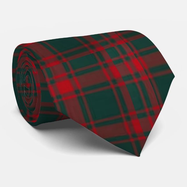 Clan Middleton Tartan Plaid   Tie (Rolled)