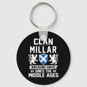 Clan Millar Scottish Family Scotland Mothers Day F Key Ring