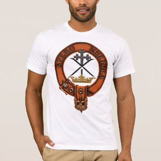 Clan moffat Family Crest and Targe T-Shirt