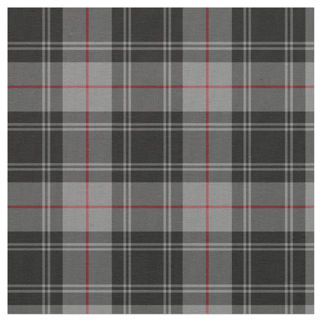 Clan Moffat Tartan Fabric (Close Up)