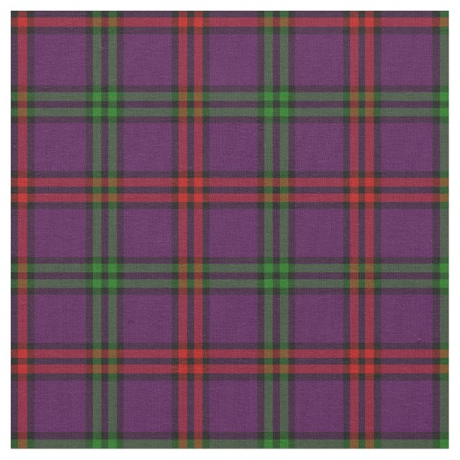 Clan Montgomery Tartan Fabric (Close Up)