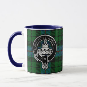 Clan Morrison Crest & Hunting Tartan Mug