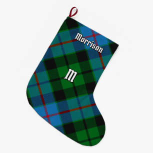 Clan Morrison Hunting Tartan Christmas Stocking