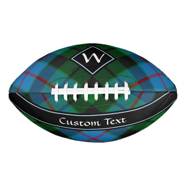 Clan Morrison Hunting Tartan Football (Front)