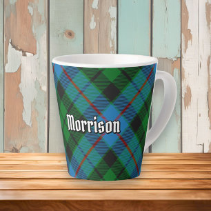 Clan Morrison Hunting Tartan Latte Mug