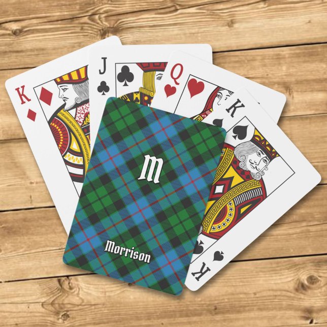 Clan Morrison Hunting Tartan Playing Cards (Creator Uploaded)