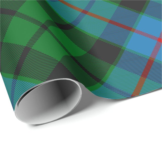 Clan Morrison Hunting Tartan Wrapping Paper (Roll Corner)