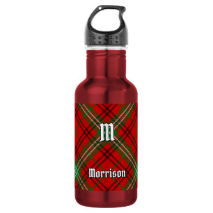Clan Morrison Red Tartan 532 Ml Water Bottle