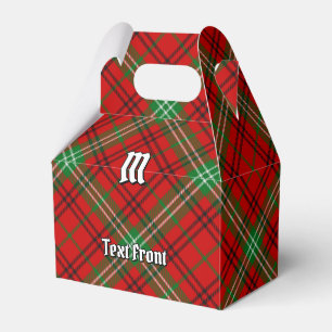 Clan Morrison Red Tartan Favour Box