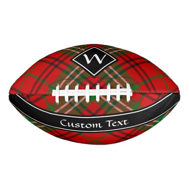 Clan Morrison Red Tartan Football (Front)