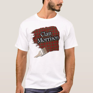 Clan Morrison Scottish Tartan Paint Shirt