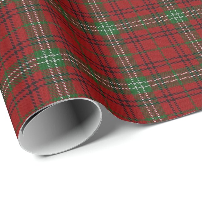 Clan Morrison Scottish Tartan Wrapping Paper (Roll Corner)