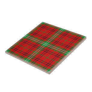 Clan Morrison Tartan Ceramic Tile