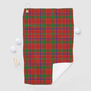 Clan Munro Scottish Tartan Golf Towel