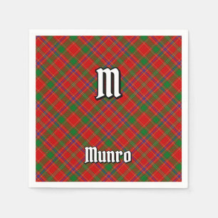 Clan Munro Tartan Napkin
