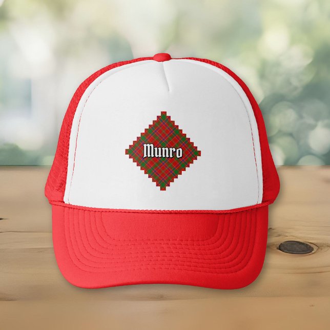 Clan Munro Tartan Trucker Hat (Creator Uploaded)