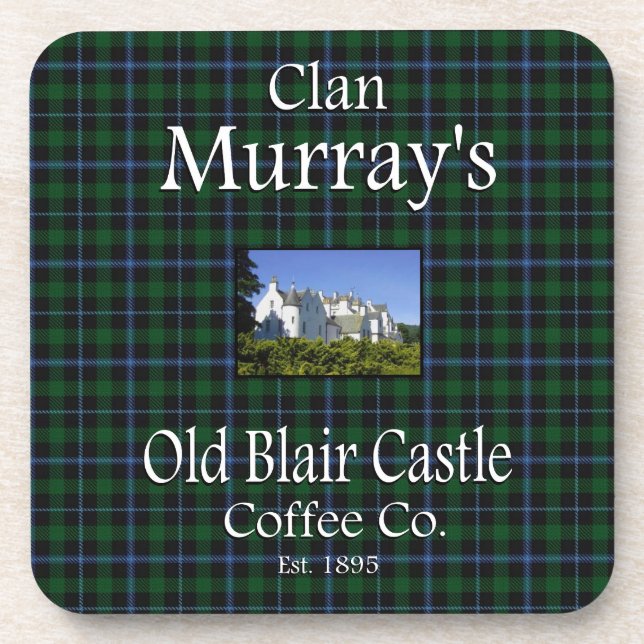 Clan Murray's Old Blair Castle Coffee Co. Coaster (Front)