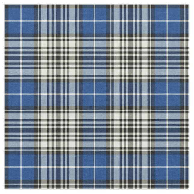 Clan Napier Tartan Fabric (Close Up)