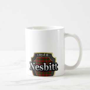 Clan Nesbitt Scottish Dynasty Tartan Mugs Cups