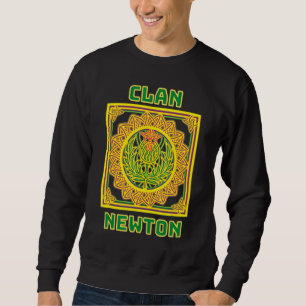 Clan Newton Scottish Celtic Thistle Sweatshirt