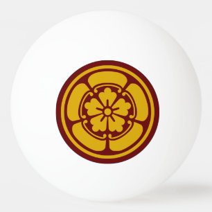Clan Oda Crest (Kamon) Ping Pong Ball