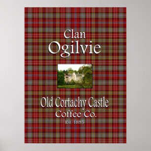 Clan Ogilvie's Old Cortachy Castle Coffee Co. Poster