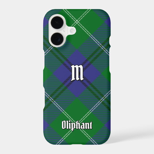 Clan Oliphant Tartan Case-Mate iPhone Case (Back)
