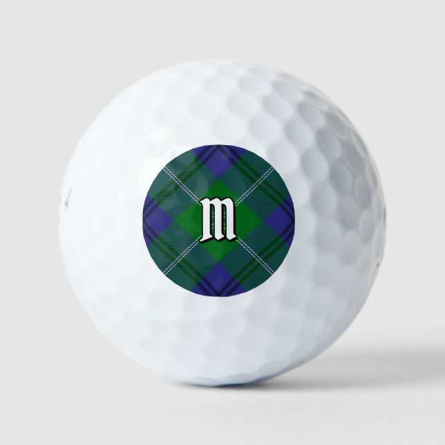 Clan Oliphant Tartan Golf Balls (Front)